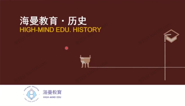 海曼教育 初一历史上学期课程 .