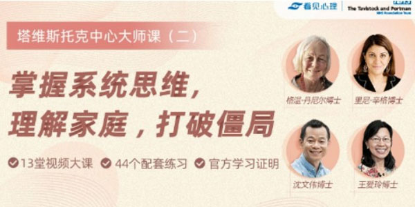 塔维斯托克中心大师课：掌握系统思维 理解家庭 打破僵局