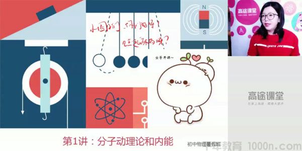 高途课堂-袁媛 初三物理2020年暑假系统班