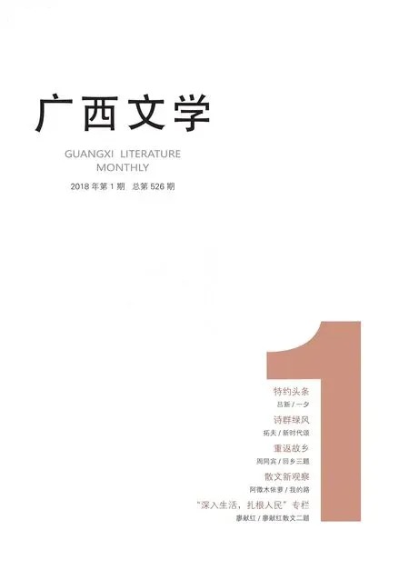广西文学2018年全部期数
