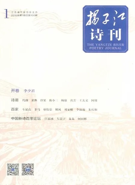 扬子江诗刊2016年全部期数