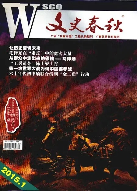 文史春秋2015年全部期数