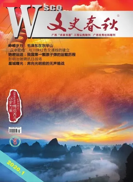 文史春秋2020年全部期数
