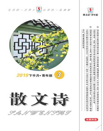 散文诗（青年版）2019年3期