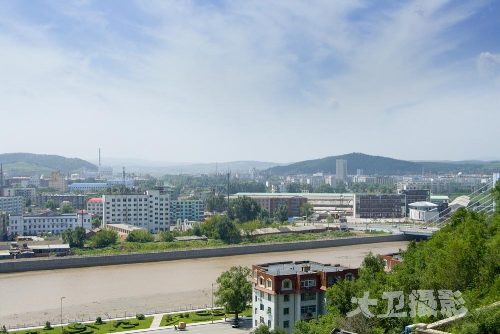 俯瞰辽源
