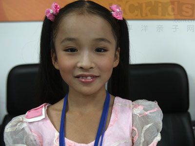 9岁的朱巧妍