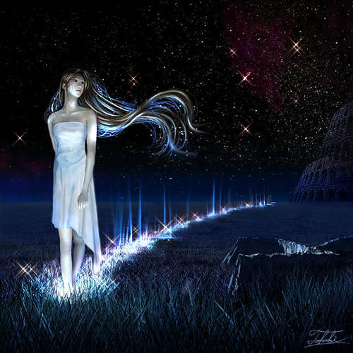 夜色 少女