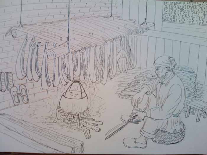 熏腊肉