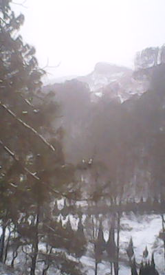 雪。