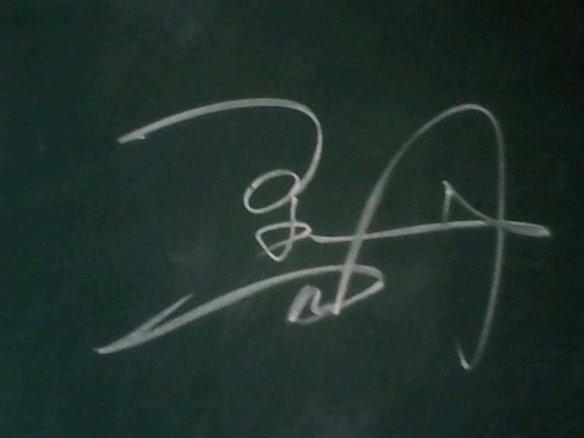 黑板字