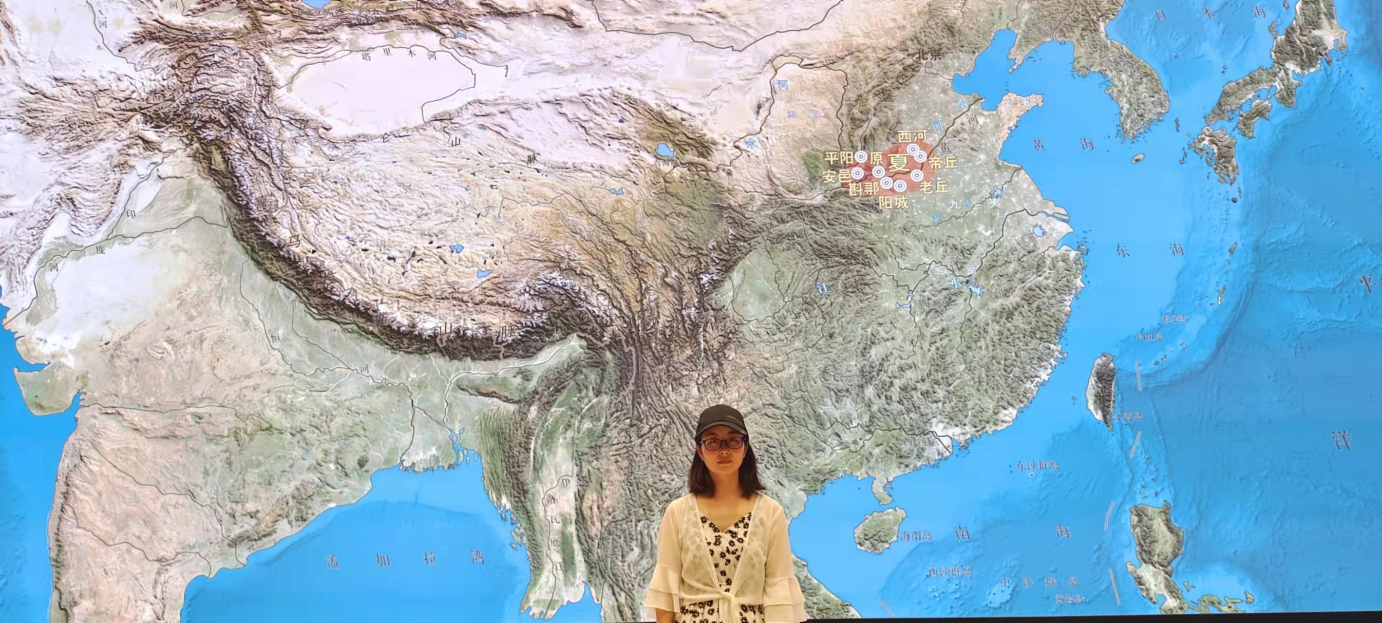 旅游的我